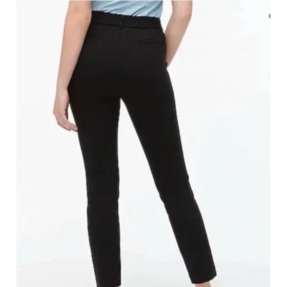 J. Crew Pants Women's 12 Black Ponte Slim Work L1308 Work Career‎ Business - Picture 2 of 6